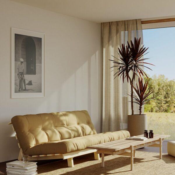 Sofa LEAN surowa sosna