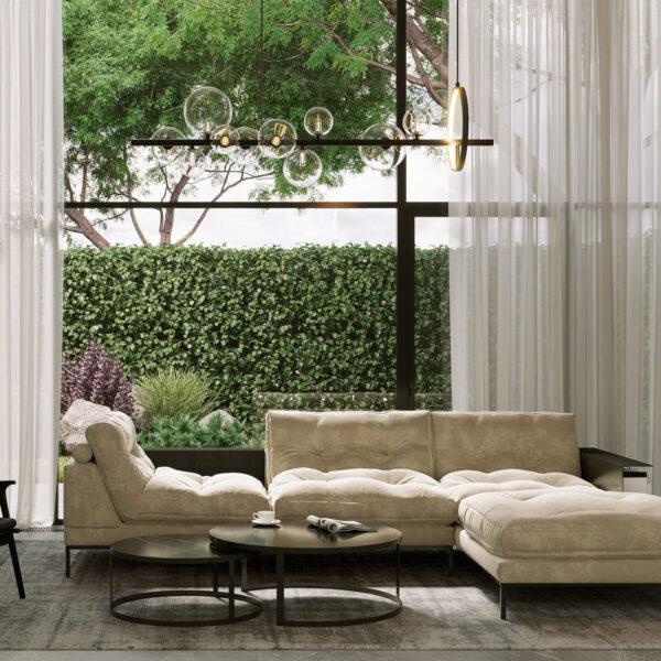 Sofa STUDY 3 (203 cm szerokości)